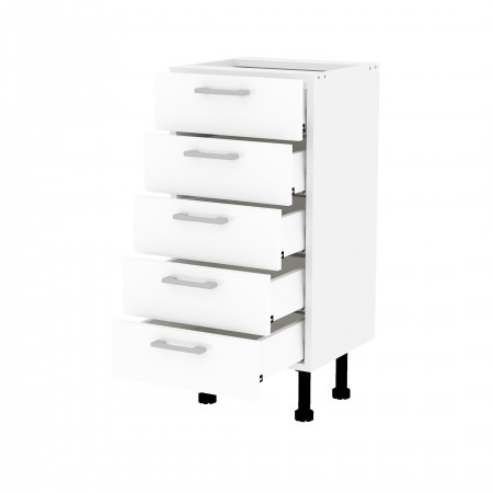 AKSEL PRO biały połysk b_S40d36_5S szafka kuchenna...