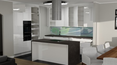 FREDDI BASIC biały połysk - meble kuchenne AR_0001B