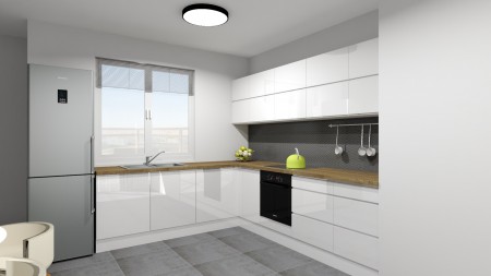 FREDDI BASIC biały połysk - meble kuchenne AR_0007B