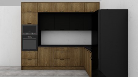 LAMI PRO dąb sztokholm - meble kuchenne AR_0039P