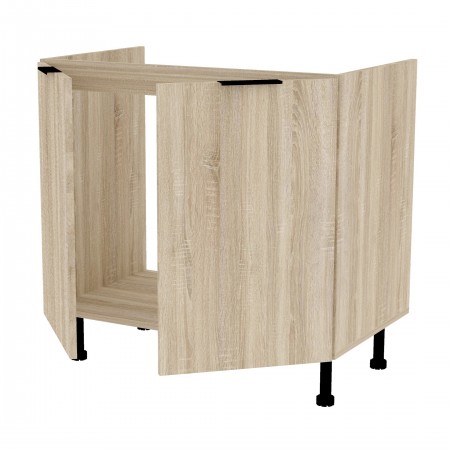 LAMIe BASIC dąb sonoma ds_S90ZL_2F szafka kuchenna...