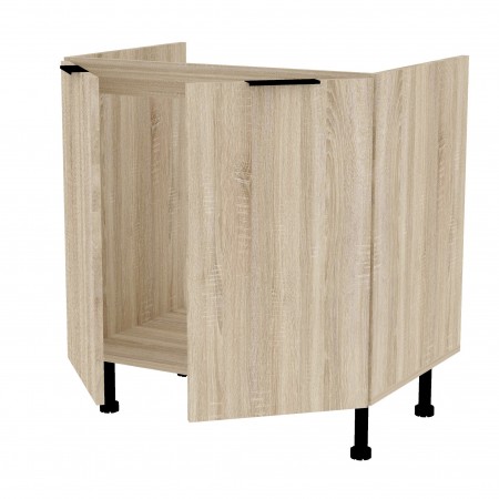 LAMIe BASIC dąb sonoma ds_S80ZL_2F szafka kuchenna...