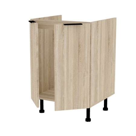 LAMIe BASIC dąb sonoma ds_S60ZL_2F szafka kuchenna...