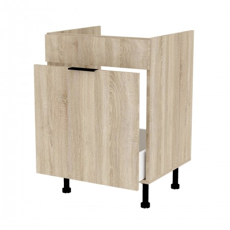 LAMIe BASIC dąb sonoma ds_S60ZL_1SM szafka kuchenna...