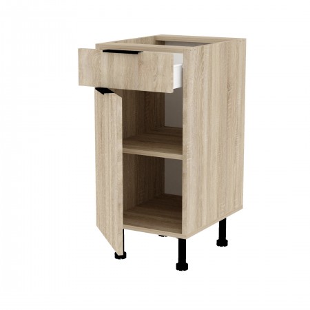 LAMIe BASIC dąb sonoma ds_S40_1S_L szafka kuchenna...