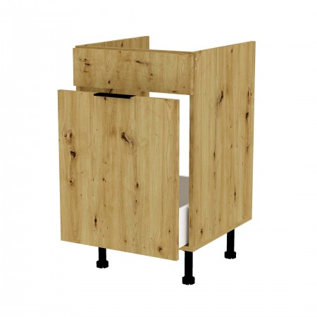 LAMIe BASIC dąb artisan da_S50ZL_1SM szafka kuchenna...