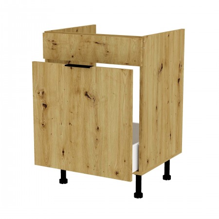 LAMIe BASIC dąb artisan da_S60ZL_1SM szafka kuchenna...