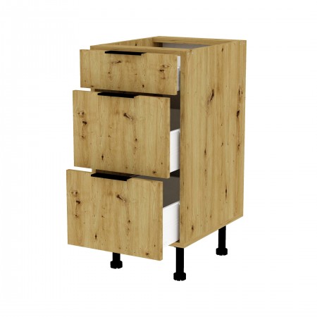 LAMIe BASIC dąb artisan da_S40_3S szafka kuchenna...