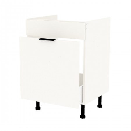 LAMIe BASIC kremowy k_S60ZL_1SM szafka pod zlew