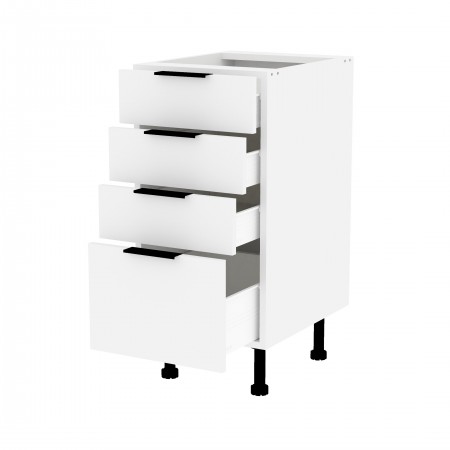 LAMIe BASIC biały b_S40_4S szafka stojąca