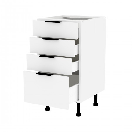 LAMIe BASIC biały b_S45_4S szafka stojąca
