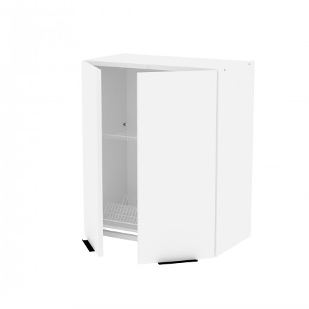 LAMIe BASIC biały b_WO60h72_2F szafka z ociekaczem