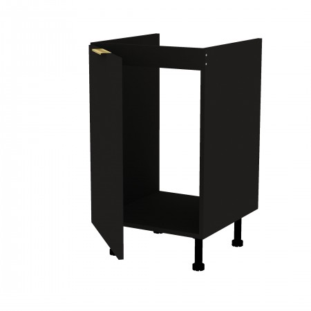 LAMIe BASIC czarny c_S50ZL_L szafka kuchenna pod zlew