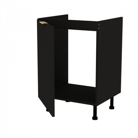 LAMIe BASIC czarny c_S60ZL_L szafka kuchenna pod zlew