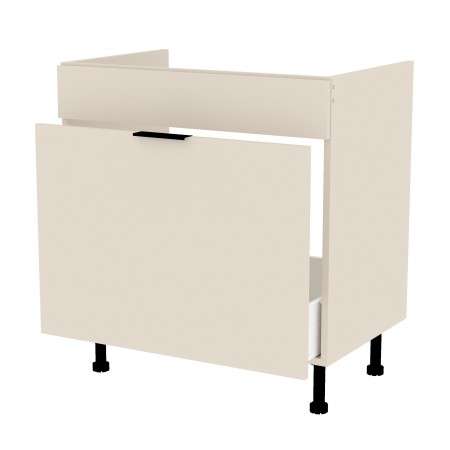 LAMIe BASIC beż jasny bj_S80ZL_1SM szafka pod zlew