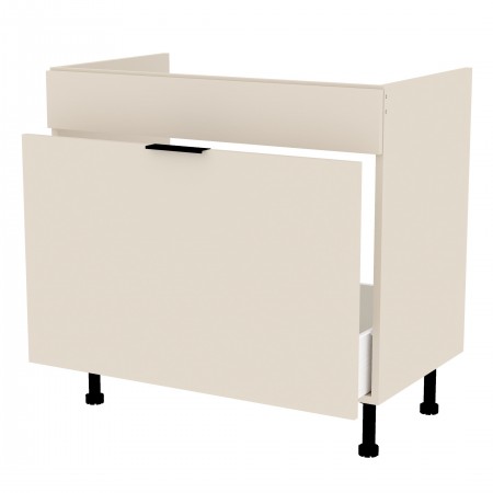 LAMIe BASIC beż jasny bj_S90ZL_1SM szafka pod zlew
