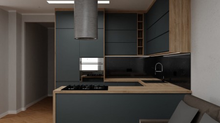FREDDI PRO szary bazaltowy - meble kuchenne AR_0002P