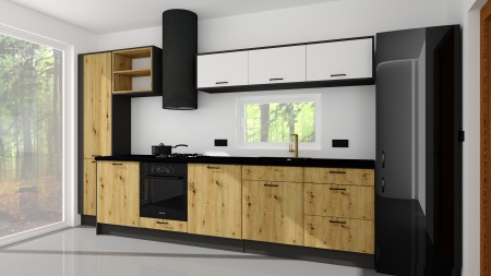 LAMI PRO dąb artisan - meble kuchenne AR_0066P
