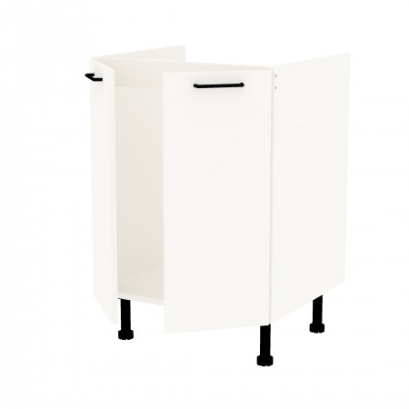 LAMI BASIC kremowy k_S60ZL_2F szafka pod zlew