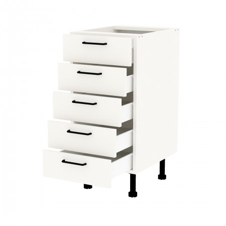 LAMI BASIC kremowy k_S40_5S szafka stojąca