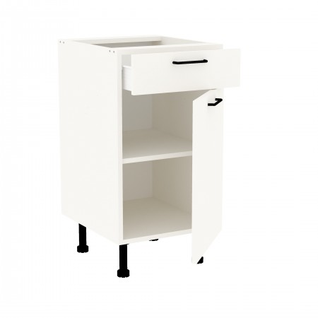 LAMI BASIC kremowy k_S45_1S_P szafka stojąca