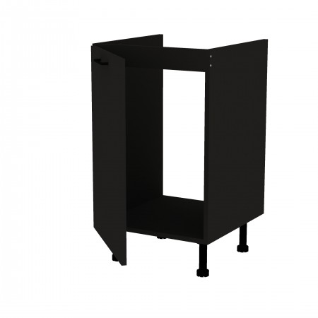 LAMI BASIC czarny c_S50ZL_L szafka kuchenna pod zlew