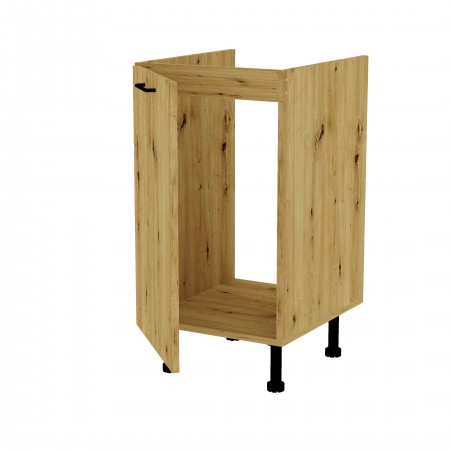 LAMI BASIC dąb artisan da_S45ZL_L szafka pod zlew