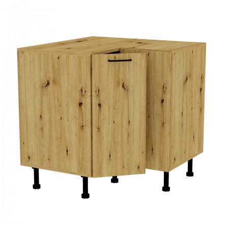 LAMI BASIC dąb artisan da_SN90x90 szafka narożna