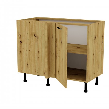 LAMI BASIC dąb artisan da_SNP110_L szafka narożna
