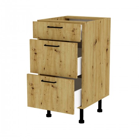 LAMI BASIC dąb artisan da_S45_3S szafka stojąca