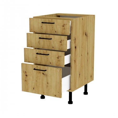 LAMI BASIC dąb artisan da_S45_4S szafka stojąca