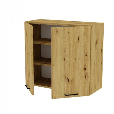 LAMI BASIC dąb artisan da_W80h72_2F szafka wisząca