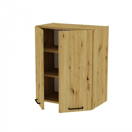 LAMI BASIC dąb artisan da_W60h72_2F szafka wisząca