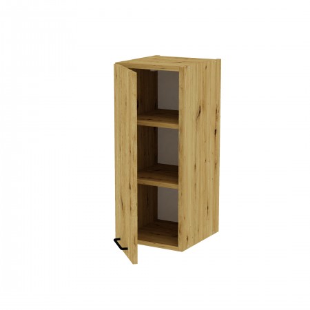 LAMI BASIC dąb artisan da_W30h72_L szafka wisząca