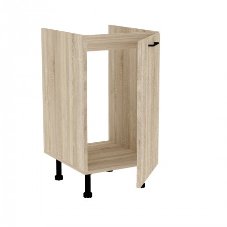 LAMI BASIC dąb sonoma ds_S45ZL_P szafka pod zlew