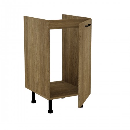 LAMI BASIC dąb sztokholm dz_S45ZL_P szafka pod zlew