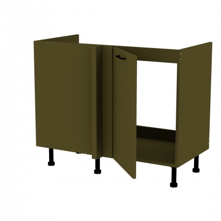 LAMI BASIC oliwkowy o_SNP110ZL_L szafka pod zlew