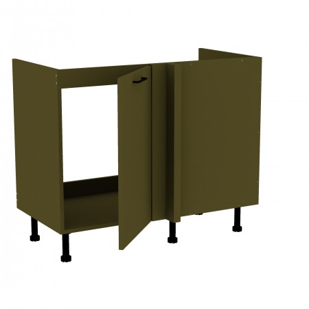 LAMI BASIC oliwkowy o_SNP110ZL_P szafka pod zlew