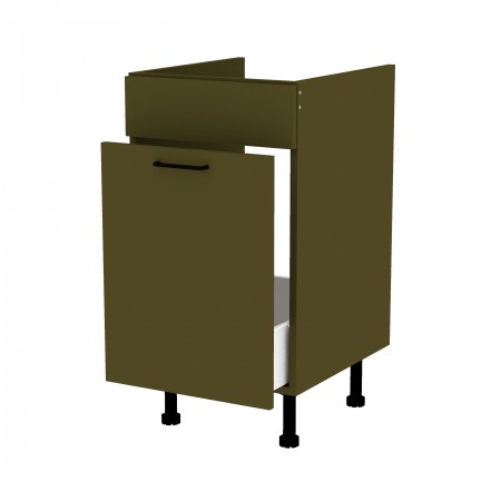 LAMI BASIC oliwkowy o_S45ZL_1SM szafka pod zlew