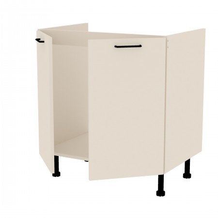 LAMI BASIC beż jasny bj_S80ZL_2F szafka pod zlew