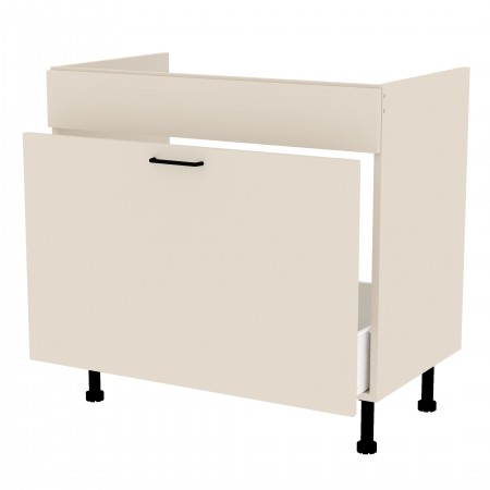 LAMI BASIC beż jasny bj_S90ZL_1SM szafka pod zlew
