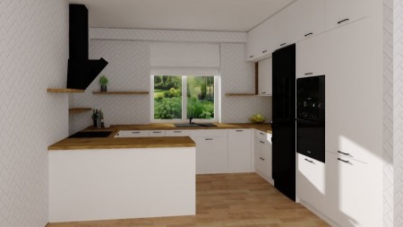 RITA PRO biały połysk - meble kuchenne AR_0133p